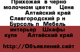 Прихожая  в черно молочном цвете  › Цена ­ 7 000 - Алтайский край, Славгородский р-н, Бурсоль п. Мебель, интерьер » Шкафы, купе   . Алтайский край